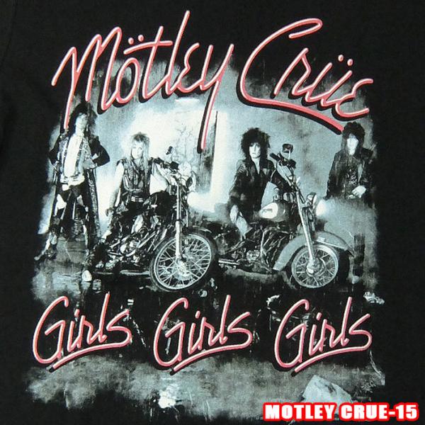 ROCK TEE MOTLEY CRUE-15[モトリークルー] GIRLS GIRLS GIRLS...