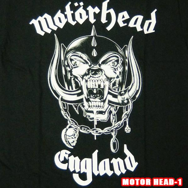 MOTOR HEAD-1[モーターヘッド] ENGLAND F&amp;B ROCK TEE ロックＴシャツ...