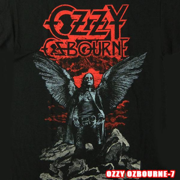 OZZY OSBOURNE-7[オジーオズボーン]RK20024 ANGEL WINGS ロックＴシ...