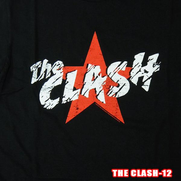 THE CLASH-2[ザ・クラッシュ] STAR LOGO ロックＴシャツ/バンドTシャツ 英国/...