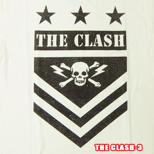 THE CLASH-3[ザ・クラッシュ] ARMY STRIPES ロックＴシャツ/バンドTシャツ ...