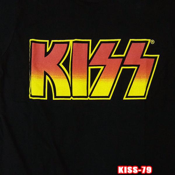 KISS-79キッス] Classic Logo ROCK TEE ロックＴシャツ バンドTシャツ ...