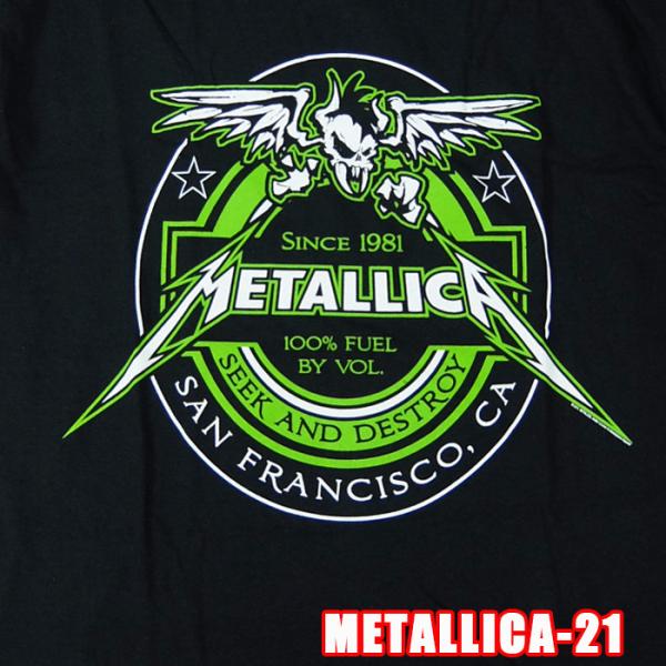 ROCK TEE METALLICA-21[メタリカ] FUEL 英国/米国のオフィシャルライセンス...