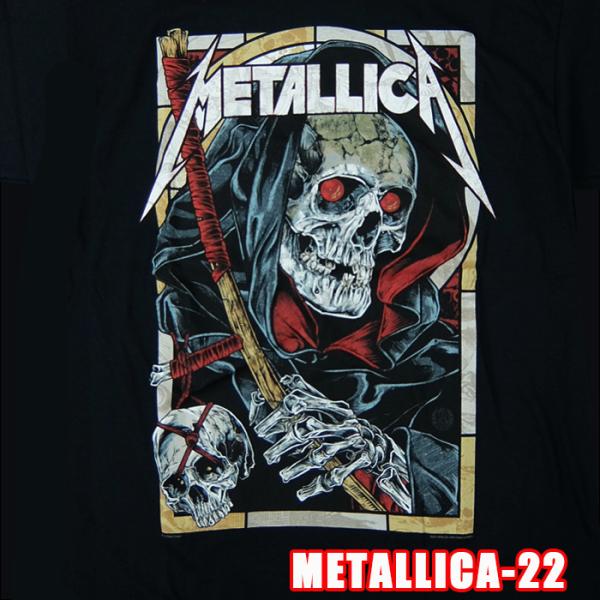 ROCK TEE METALLICA-22[メタリカ] DEATH REAPER ロックＴシャツ バ...