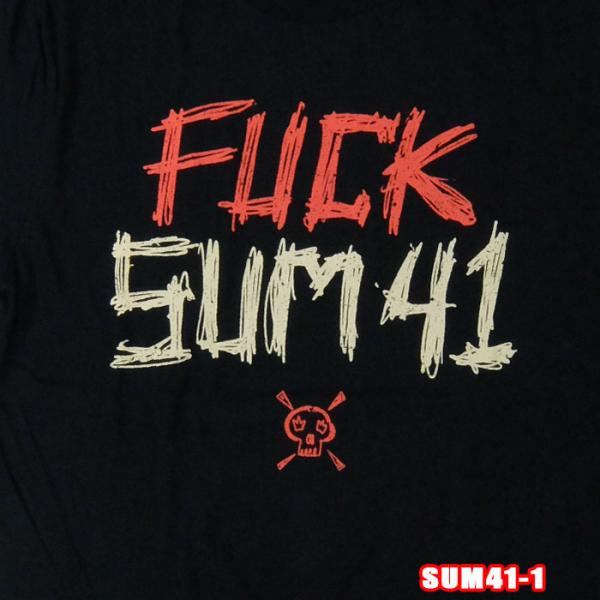 ROCK TEE SUM 41 -1[サム・フォーティーワン] TOUR'24 FUCK SUM 4...