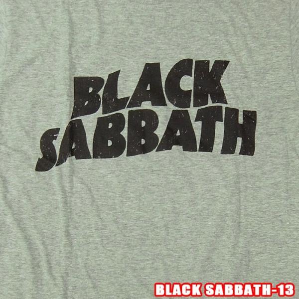 ROCK TEE BLACK SABBATH-13[ブラックサバス] Black Wavy Logo...