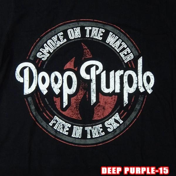 DEEP PURPLE-15[ディープパープル] Smoke Circle ROCK TEE ロック...