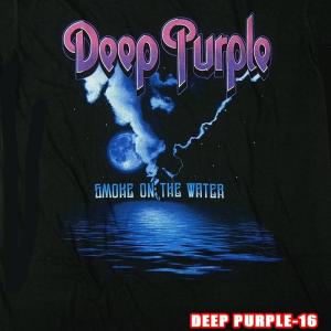 DEEP PURPLE-16[ディープパープル] Smoke On The Water ROCK TEE ロックＴシャツ バンドTシャツ ROCK T バンT英国/米国のオフィシャルライセンス｜westwave
