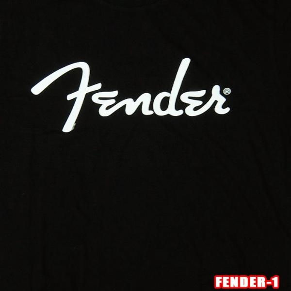 ROCK TEE FENDER-1[フェンダー] Classic Logo ロックＴシャツ バンドT...