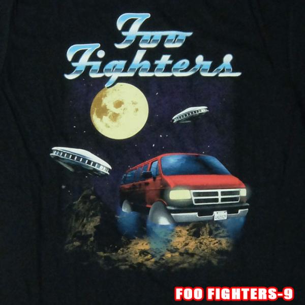 ROCK TEE FOO FIGHTERS -9 [フーファイターズ] VAN TOUR 英国/米国...