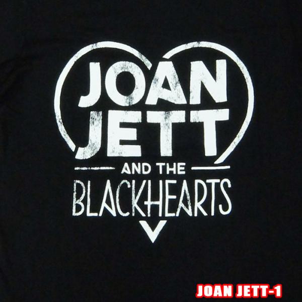 ROCK TEE JOAN JETT-1[ジョーン・ジェット] BAND LOGO 英国/米国のオフ...
