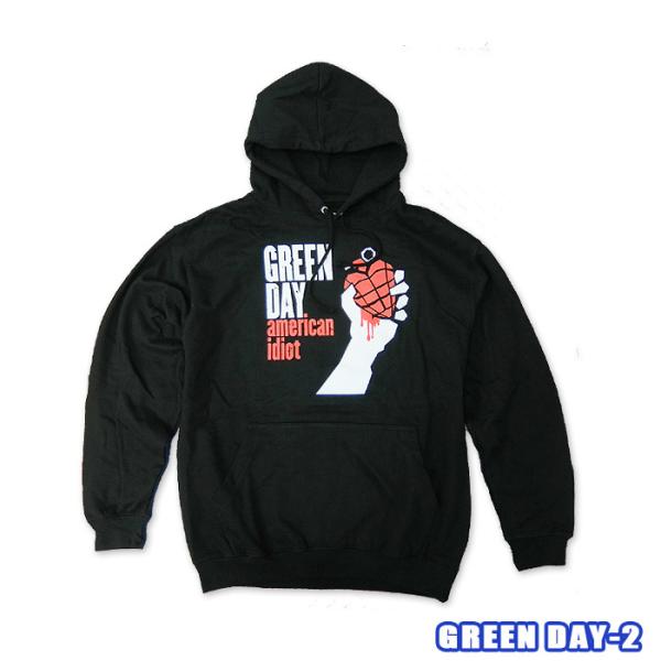 GREEN DAY-2 [グリーンデイ] ROCK HOODY SWEAT フーディ AMERICA...