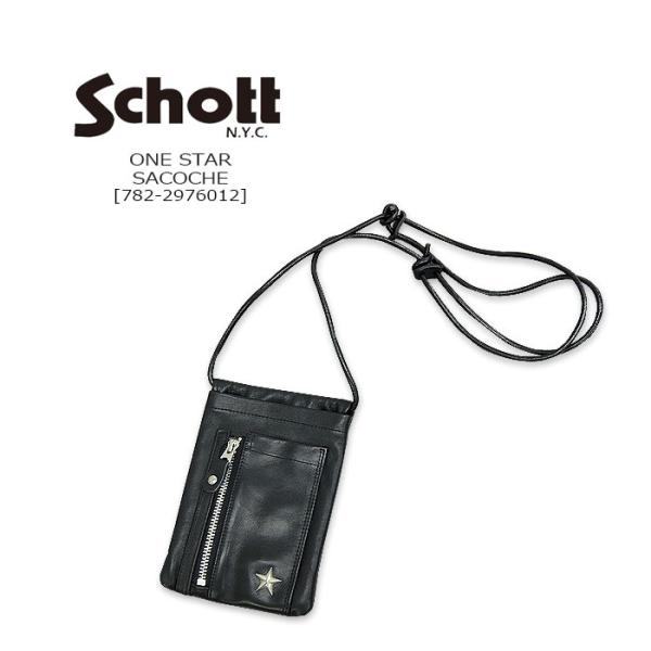 Schott(ショット) ONE STAR SACOCHE[782-2976012] ワンスター サ...