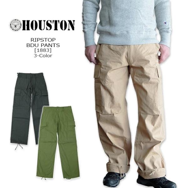 HOUSTON(ヒューストン) RIPSTOP BDU PANTS[1883]3-Color リップ...