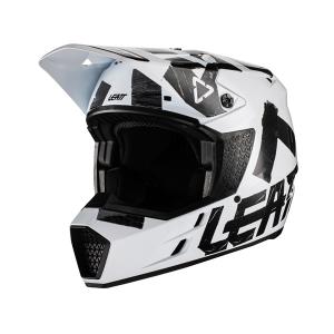 Sサイズ ヘルメット LEATT 22 MOTO 3.5 SG ホワイト 日本専用設計［SG規格］［MFJ公認］オフロード 正規輸入品 WESTWOODMX｜westwoodmx