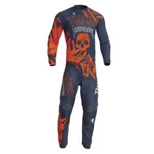 M/32インチ MXウエア 上下セット LEATT 23 5.5 シトラスタイガー