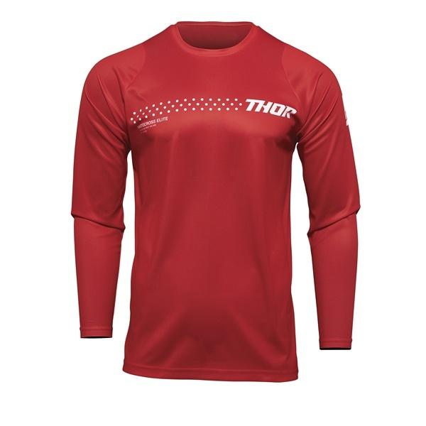 子供用 Sサイズ MXジャージ THOR 22/23 SECTOR MINIMAL レッド  モトク...