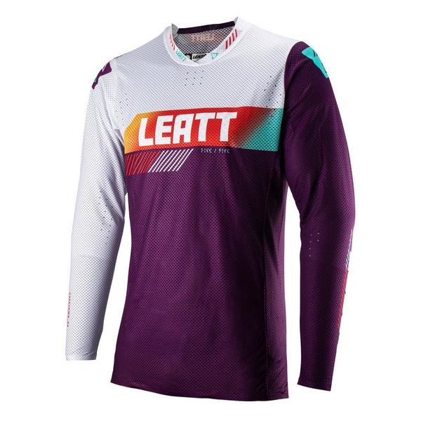 Sサイズ MXジャージ LEATT 23 5.5 ULTRAWELD インディゴ モトクロス 正規輸...