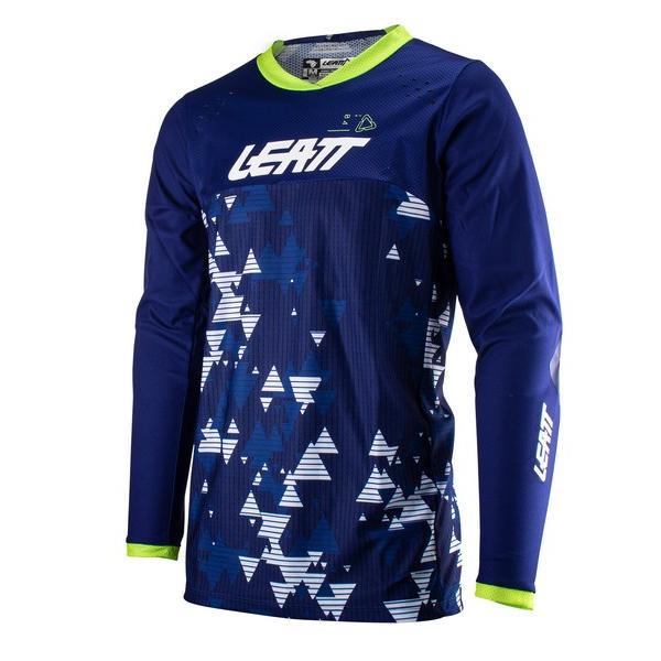 Sサイズ MXジャージ LEATT 23 4.5 エンデューロ ブルー モトクロス 正規輸入品 WE...