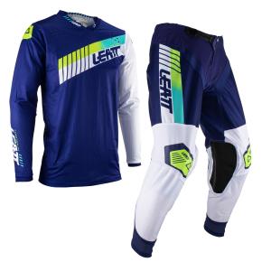 XL/36インチ MXウエア 上下セット LAUNCH FORGE ブルー ジャージ