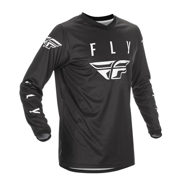 MXジャージ FLY 21 ユニバーサル ブラック/ホワイト モトクロス　正規輸入品