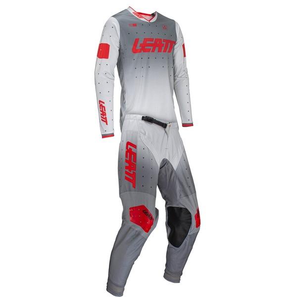 M/30インチ MXウエア 上下セット LEATT 24 4.5 フォージ ジャージ＆パンツ モトク...