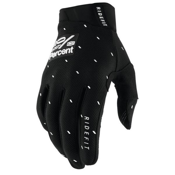 Lサイズ MXグローブ 100% 22fa RIDEFIT SLASHERブラック モトクロス 正規...