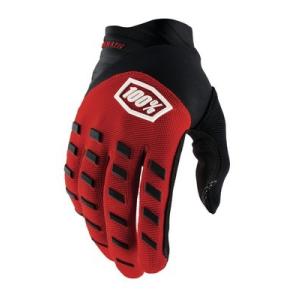 Mサイズ MXグローブ 100% 21fa AIRMATIC レッド/ブラック モトクロス 正規輸入...