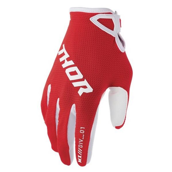子供用 Sサイズ MXグローブ THOR RIDE STATIC レッド 正規品 26