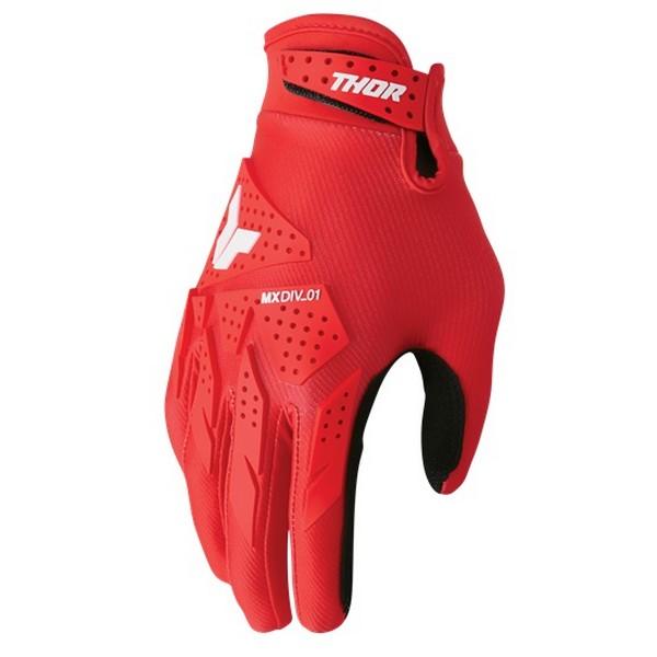 Mサイズ MXグローブ THOR LAUNCH XP レッド 正規品 26