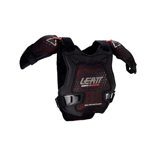 S/Mサイズ キッズ チェストプロテクター LEATT 3DF AIRFIT EVO PRO ブラッ...
