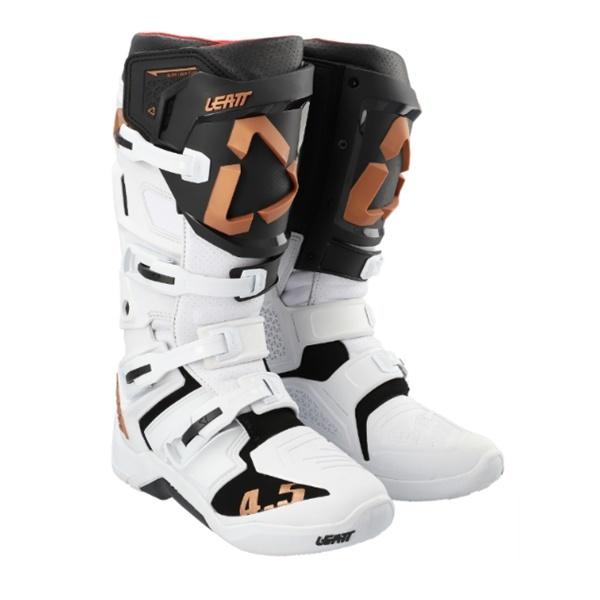 MXブーツ LEATT 4.5 ホワイト モトクロス 正規輸入品