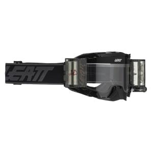 MXロールオフゴーグル LEATT 22/23 VELOCITY 5.5 ブラック モトクロス 正規...
