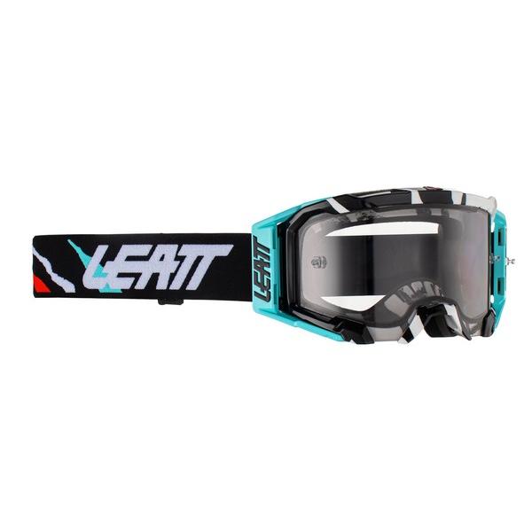 MXゴーグル LEATT 23 VELOCITY 5.5 Acid Tiger モトクロス 正規輸入...