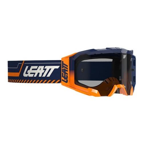 MXゴーグル LEATT VELOCITY 5.5 オレンジ （クリアレンズ） モトクロス MX 正...