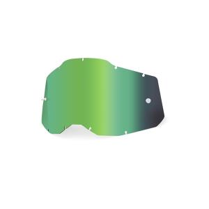 100％ ゴーグルレンズ スモーク RACECRAFT2/ACCURI2/STRATA2用 アンチ