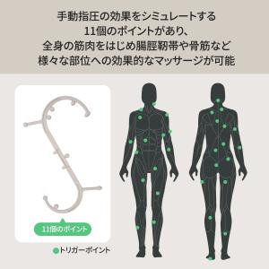 マッサージスティック マッサージ 棒医療機器ボ...の詳細画像4