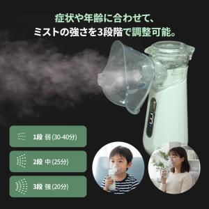ネブライザー 吸入器 交換用カップ2個付き 傾...の詳細画像3