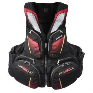 シマノ　フローティングベスト　 リミテッドプロ　VF-110X　ブラッドレッド