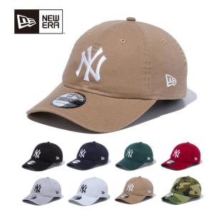 NEW ERA (ニューエラ) キャップ 9TWENTY Washed MLB ニューヨークヤンキース NY メンズ レディース 帽子 ベースボールキャップ｜wflags