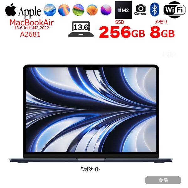 【中古パソコン】Apple MacBook Air 13.6inch MLY33J/A A2681 ...