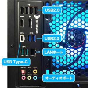ゲーミングPC デスクトップ ブラック メッシ...の詳細画像2