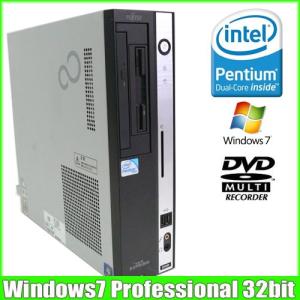 Fujitsu FMV-D5290 [PenDC 2.60GHz/3G/160GB/DVDマルチ/Windows7 Pro]DtoD領域有
