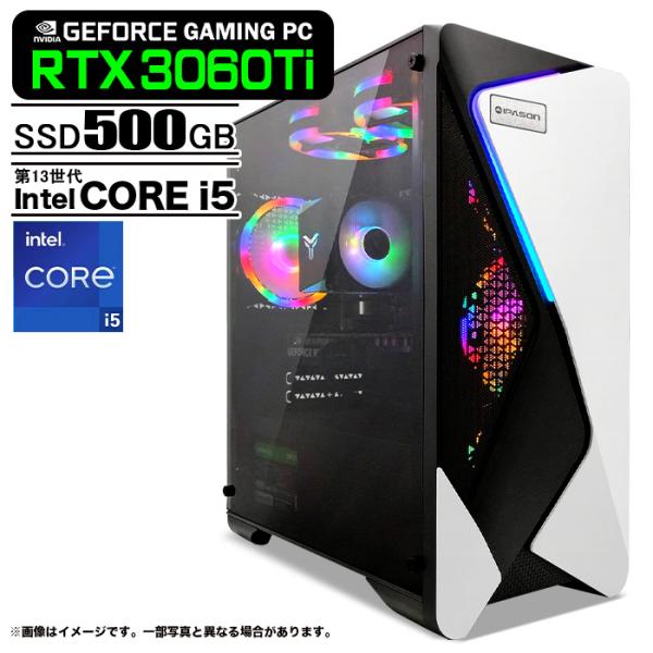 ゲーミングPC デスクトップパソコン COMBAT Z GeForce RTX3060Ti 第14世...