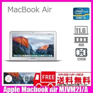 Apple Macbook Air  MJVM2J/A [core i5 1.6Ghz 4G SSD 128GB 無線 Bluetooth 11.6インチ OS：10.11.6] ：美品 中古 ノートパソコン