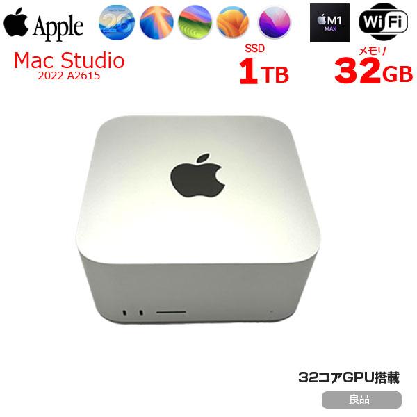 【中古パソコン】Apple Mac Studio MJMV3J/A A2615 M1 Max 202...