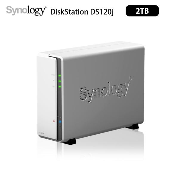 Synology DiskStation DS120j 初心者にも最適 1ベイNAS デュアルコア(...