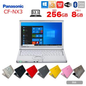 【今だけBTマウスプレゼント】Panasonic CF-NX3 中古 レッツノート Office Win10Home  第4世代 [Core i3 4010U 8GB SSD256GB 無線 12.1型 ] ：良品｜whatfun