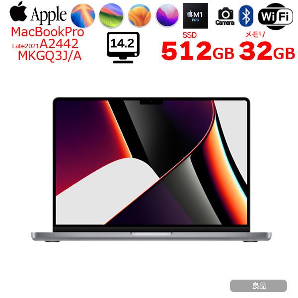 【中古パソコン】Apple MacBook Pro 14.2inch MKGP3J/A A2442 ...