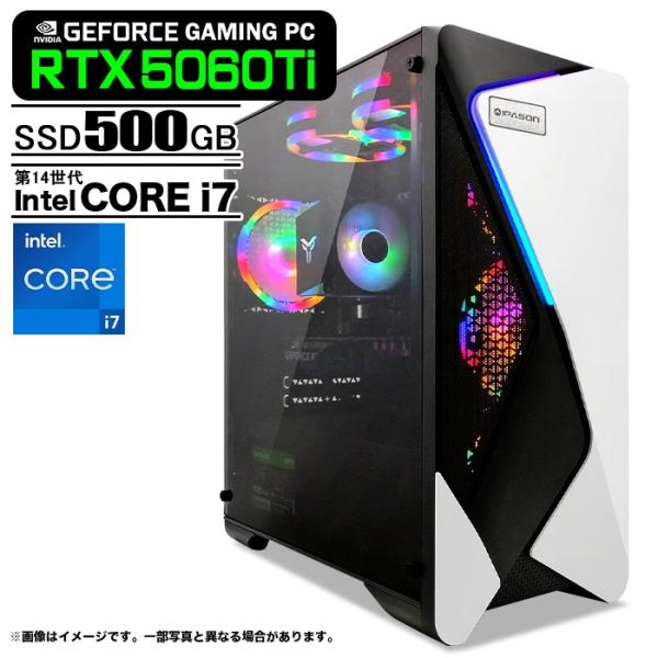 ゲーミングPC  COMBAT ZONE S7  GeForce RTX5060Ti 第14世代 I...